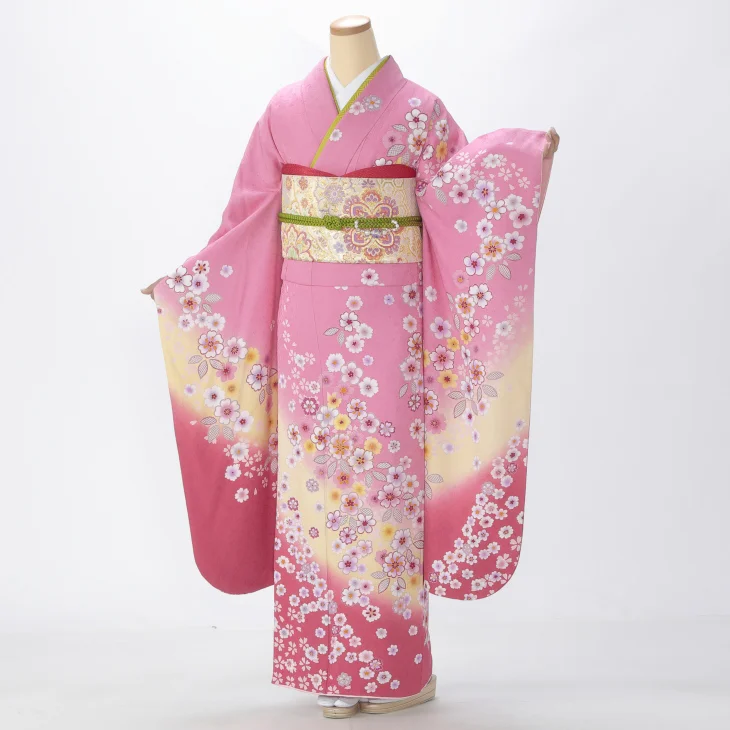 ピンク/オレンジの振袖【販売】｜【公式】京都きもの友禅オンライン