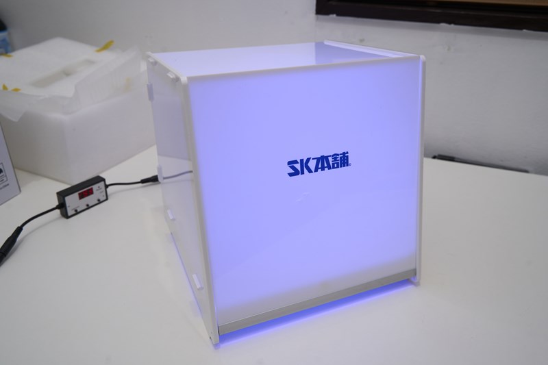 光造形3Dプリンターの二次硬化処理の手助けをしてくれる「SK本舗二次