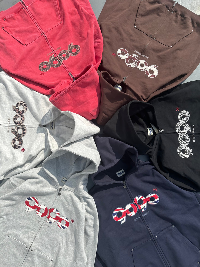 OG Logo Assort Zip Hoodie – YZ