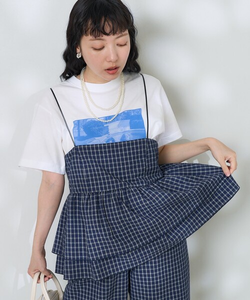 FREAK'S STORE（フリークスストア） キャミソール チェックキャミ