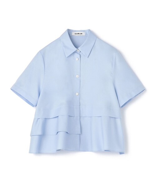 CABaN（キャバン） ブラウス シャツ タイプライターダブルクロス