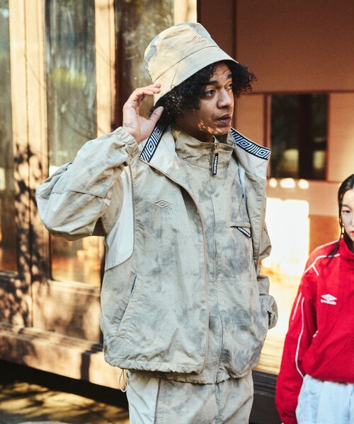 umbro（アンブロ） ブルゾン アウター 別注 Pattern Nylon Jacket/総柄