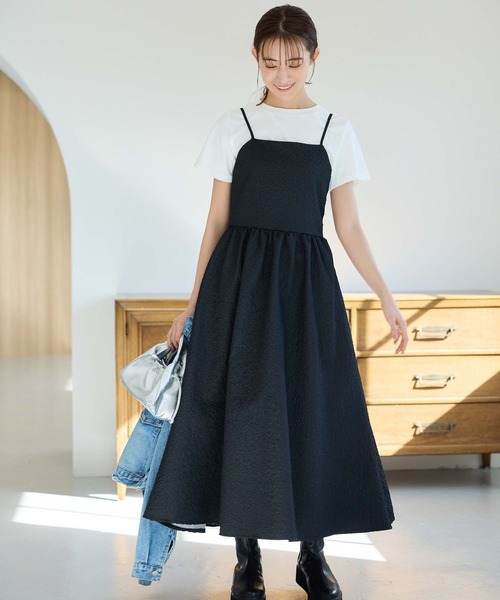 fifth（フィフス） ワンピース ジャガードキャミワンピース : ZOZOTOWN