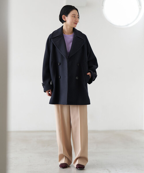 VERMEIL par iena（ヴェルメイユパーイエナ） ピーコート pコート