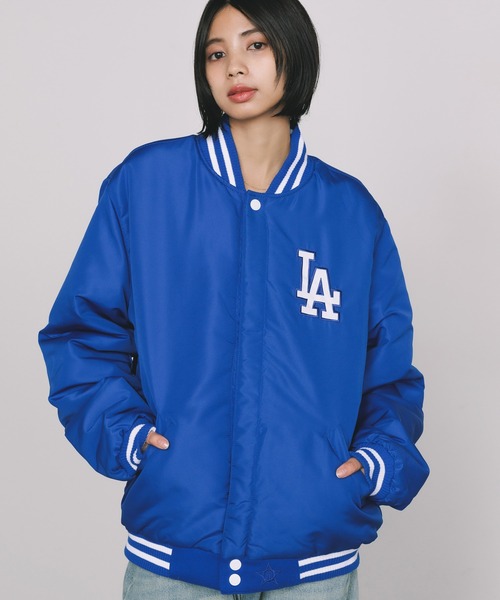 MLB スタジャン JH Design/ジェイエイチデザイン LOS ANGELS DOGERS