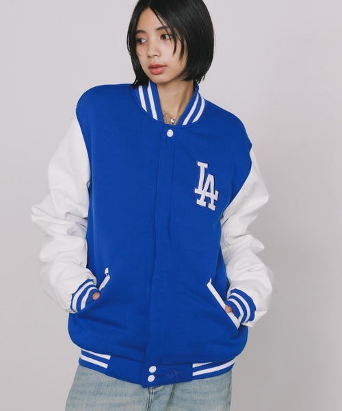 MLB スタジャン JH Design/ジェイエイチデザイン LOS ANGELS DOGERS