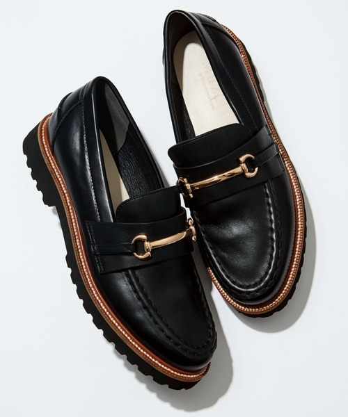 ローファー Mazell / トラックソールビットローファー「新色登場」名品