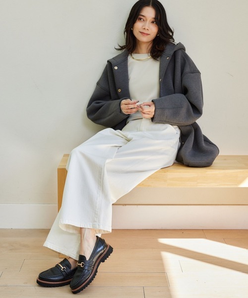 ローファー Mazell / トラックソールビットローファー「新色登場」名品