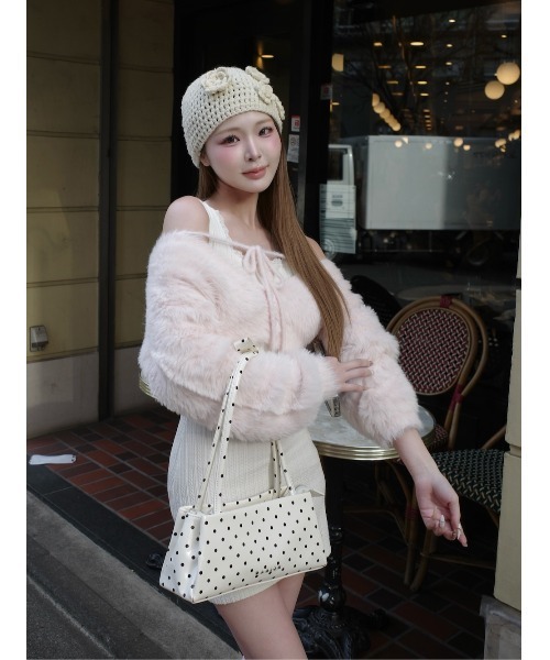 Darich（ダーリッチ） ワンピース ケーブルニットソーセットミニ