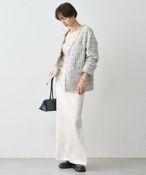 Loungedress（ラウンジドレス） ジャケット ノーカラージャケット