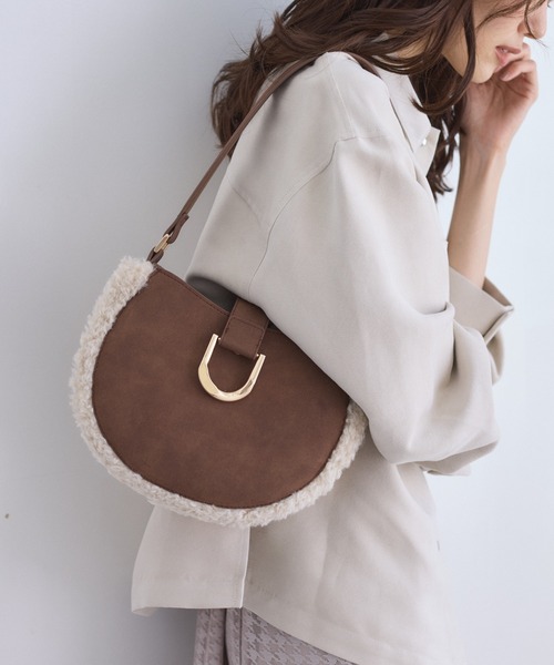 ROPE' PICNIC（ロペ ピクニック） ショルダーバッグ バッグ ムートン