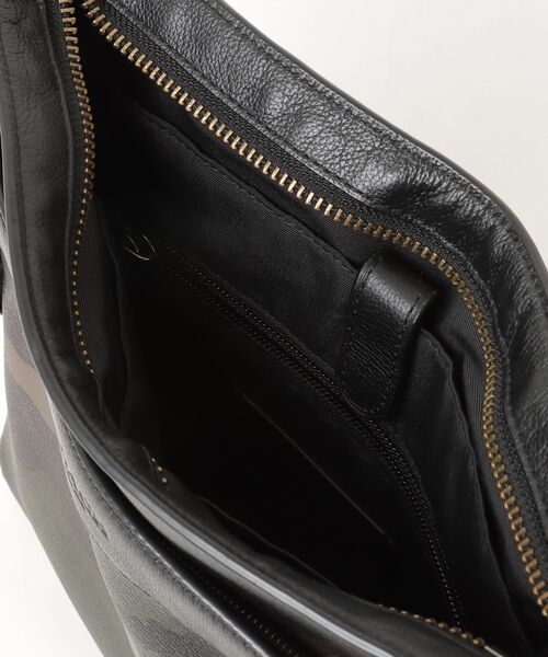 COACH 41 ショルダーバッグ メンズ ブラック チェック柄 COACH 41