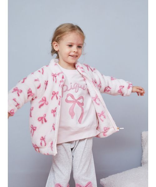 gelato pique（ジェラートピケ） ブルゾン アウター 「KIDS」フリース