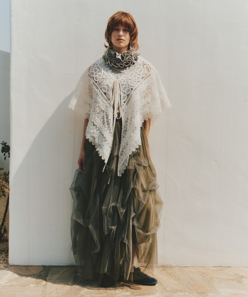 LA BELLE ETUDE（ラベルエチュード） ブラウス シャツ モチーフレース