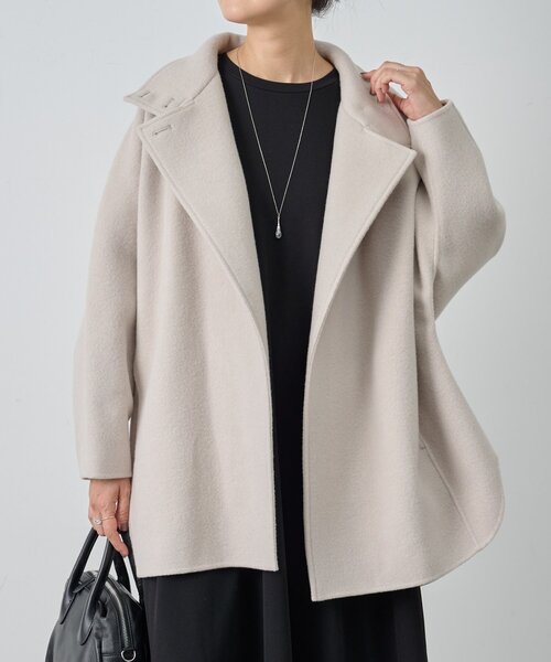 ビアズリー BEARDSLEYドルマンリバーコート サイズ0 BEARDSLEY