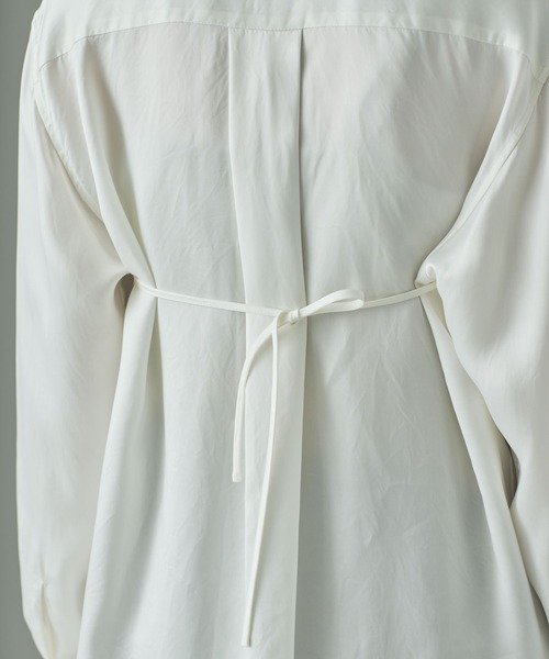 Curensology（カレンソロジー） ブラウス シャツ /キュプラサテン