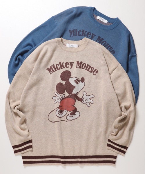 Disney（ディズニー） ニット セーター 「DISNEY/ディズニー」ミッキー