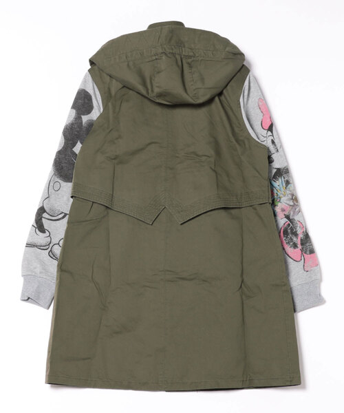 Desigual（デシグアル） モッズコート コート ミッキー＆ミニーマウス