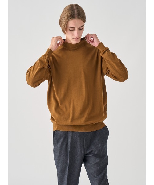 JOHN SMEDLEY（ジョンスメドレー） セーター ニット モックネック長袖