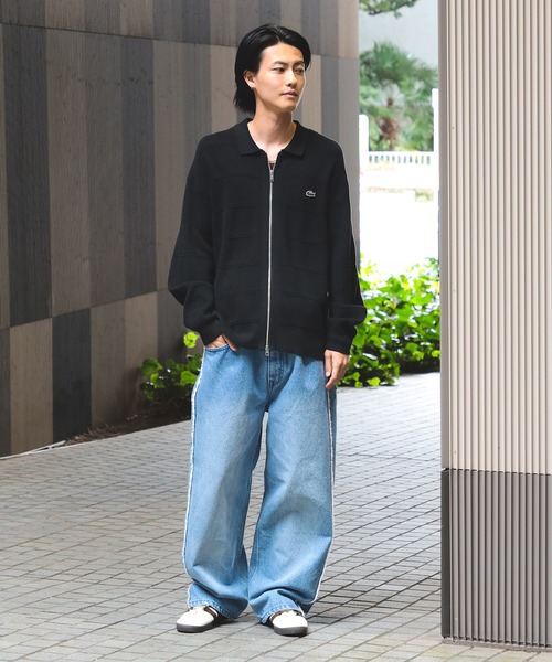 LACOSTE（ラコステ） セーター ニット 「別注」LACOSTE / ジップ