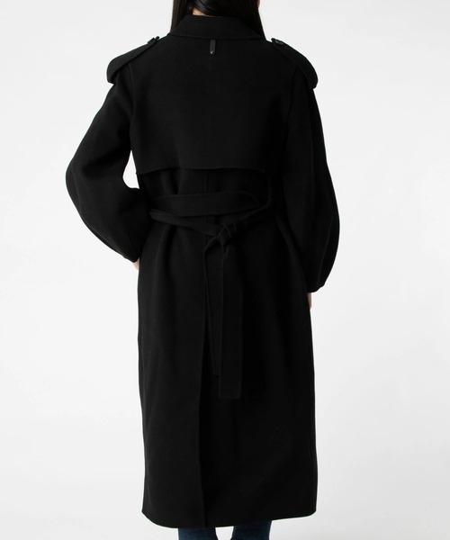 Mackage トレンチコート コート Mackage CEYLA Belted Light Wool Coat