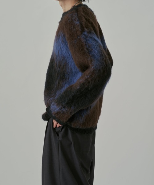 Lui's（ルイス） セーター ニット グラデーションシャギーニット