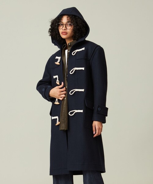 J.PRESS YORK STREET ダッフルコート LARGE ネイビー メンズ