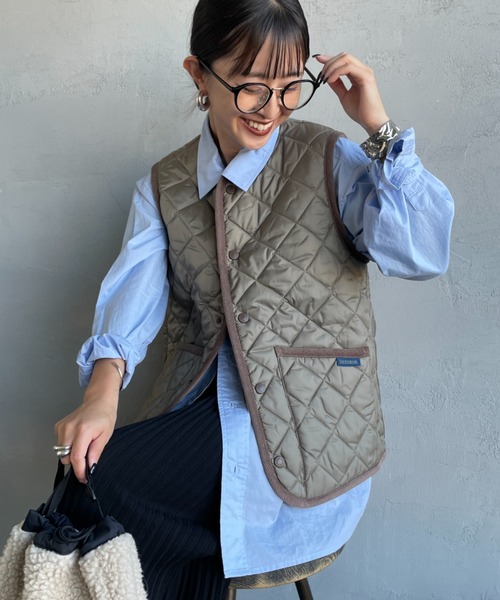 LAVENHAM（ラベンハム） ベスト ジレ COCOON THORNHAM WOMENS コクーン