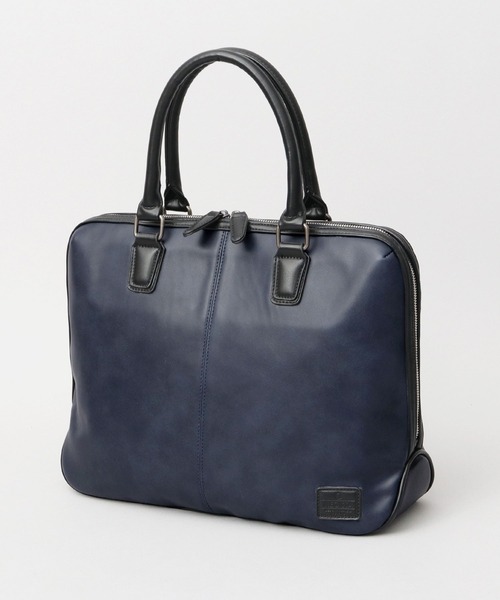 REGiSTA（レジスタ） ビジネスバッグ レザー調 自立式 スクエア