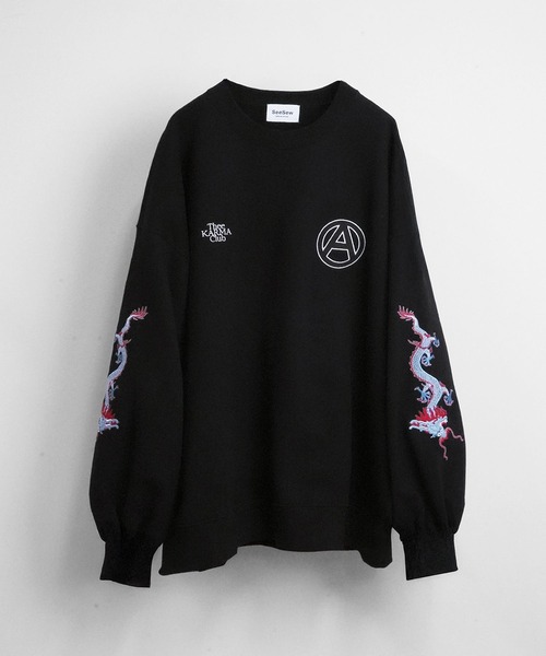 SeeSew トレーナー スウェット 「UNISEX」ORIENTAL EMBROIDERY SWEAT