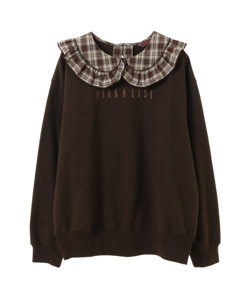 PINK HOUSE（ピンクハウス） トレーナー スウェット タータンチェック