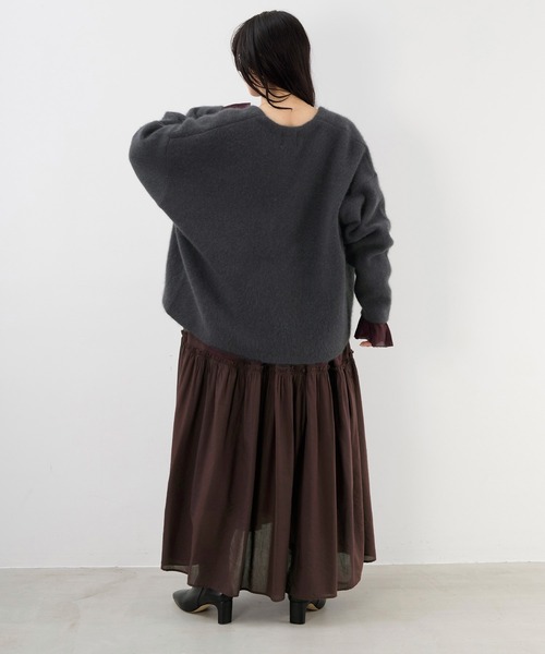 MICA&DEAL（マイカアンドディール） カーディガン ラクーンデュアル