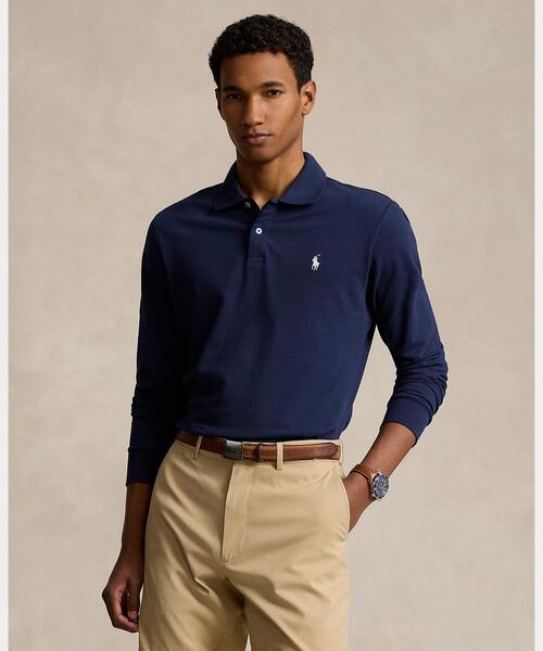 POLO RALPH LAUREN メンズポロシャツ（袖タイプ：長袖）｜トップス