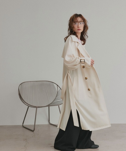 ad thie（アドティエ） トレンチコート コート キャンディースリーブ
