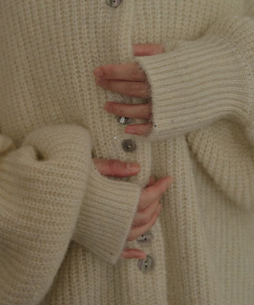 mideal（マイディール） アンサンブル spangle knit ensemble