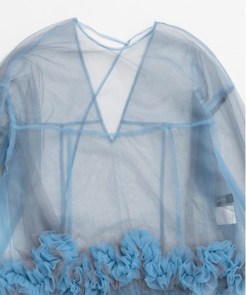 MAISON SPECIAL（メゾンスペシャル） ブラウス シャツ 2way Flower Hem