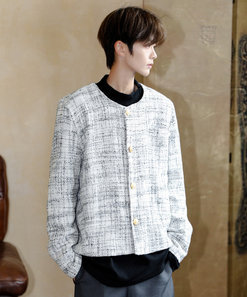 NEOS（KOKUYO） ジャケット ノーカラージャケット 「neos」ルーズ