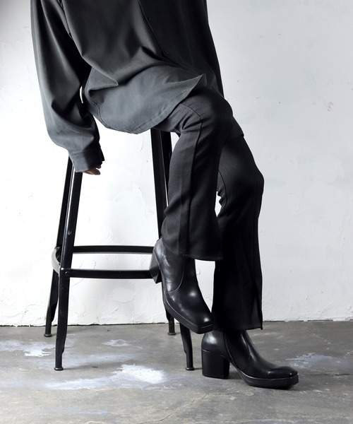 whoop-de-doo（フープディドゥ） ブーツ 8cmヒールメンズ厚底ブーツ