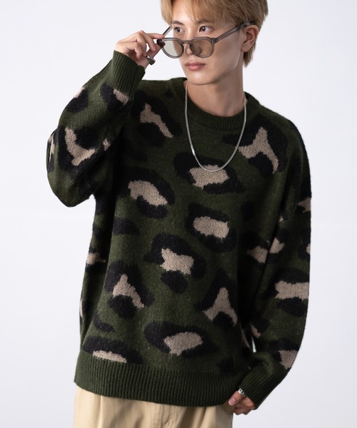 improves（インプローブス） セーター ニット 無地＆総柄 モヘアタッチ