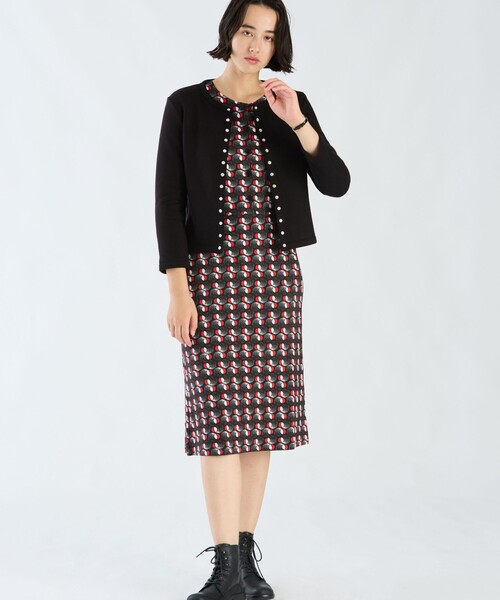 agnes b.（アニエスベー） カーディガン コットン メルトン