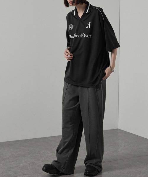 tシャツ 「Alfred Alex」ハニカムメッシュ ビッグゲームシャツ