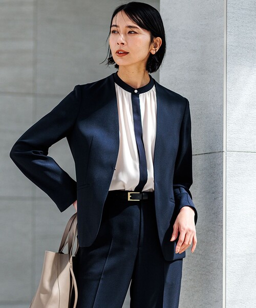 23区（ニジュウサンク） ジャケット ノーカラージャケット