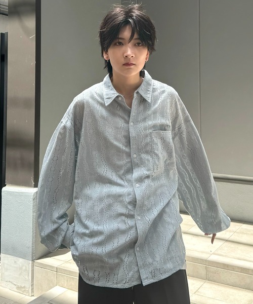 Confirm（コンファーム） シャツ 25SS ルーズシルエット デザイン