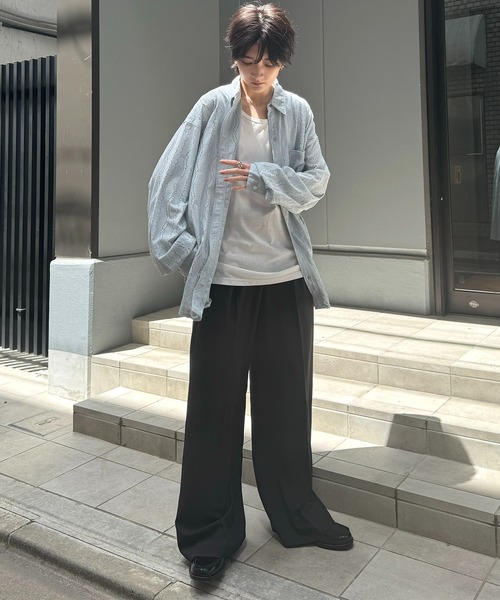 Confirm（コンファーム） シャツ 25SS ルーズシルエット デザイン