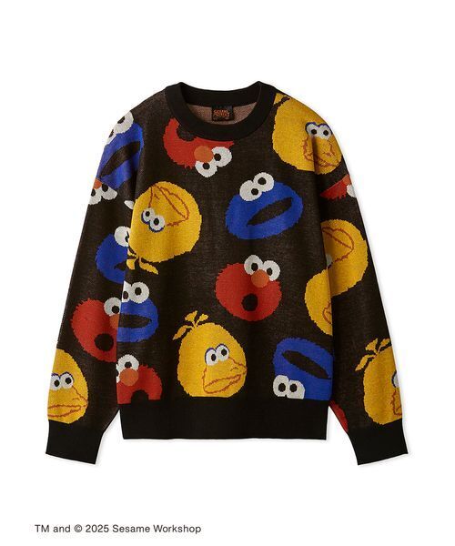 SESAME STREET（セサミストリート） ニット セーター 「BOO! FRIENDS
