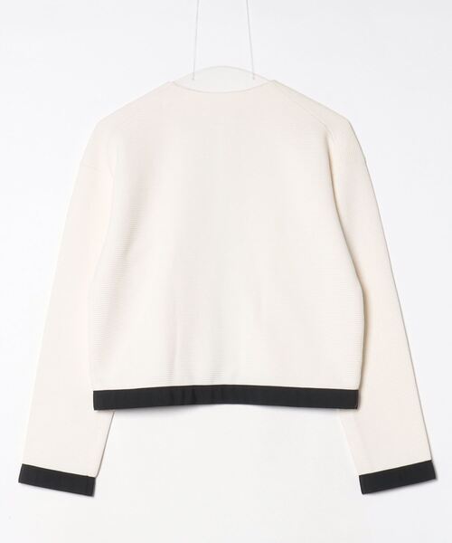 ESTNATION（エストネーション） ノーカラージャケット 38 オフホワイト