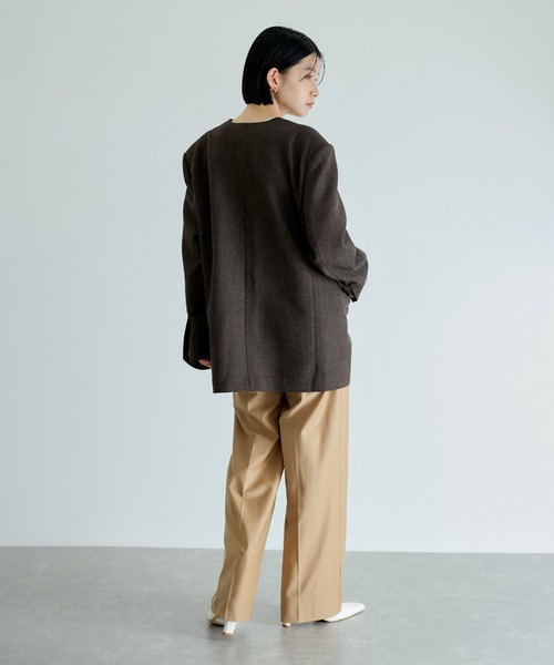 ADAM ET ROPE'（アダムエロペ） ブラウス シャツ ジャケットライク