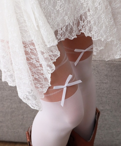 ROOP TOKYO タイツ OKUOKU 0909/オクオク レースタイツ ストッキング