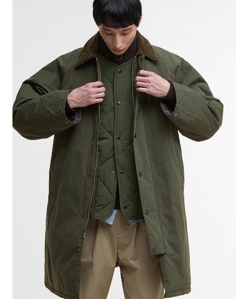 Barbour（バブアー） コート ジャケット 「EXMOOR / エクスモア」中綿