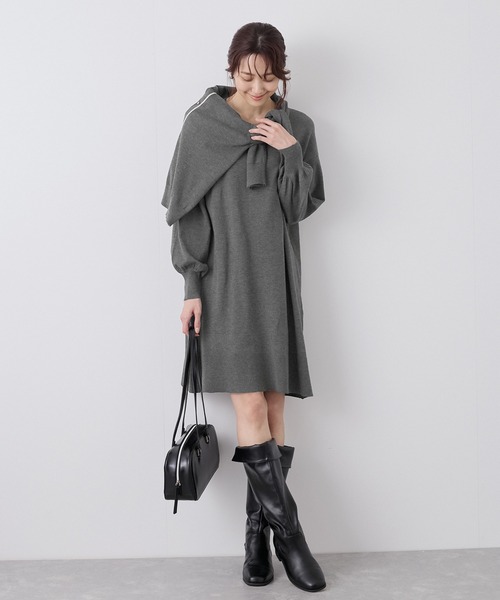 ROPE' PICNIC（ロペ ピクニック） ワンピース Vネックチュニックニット